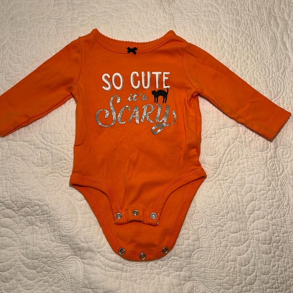 “So Cute it’s Scary” Infant Halloween Bodysuit | 0-3m